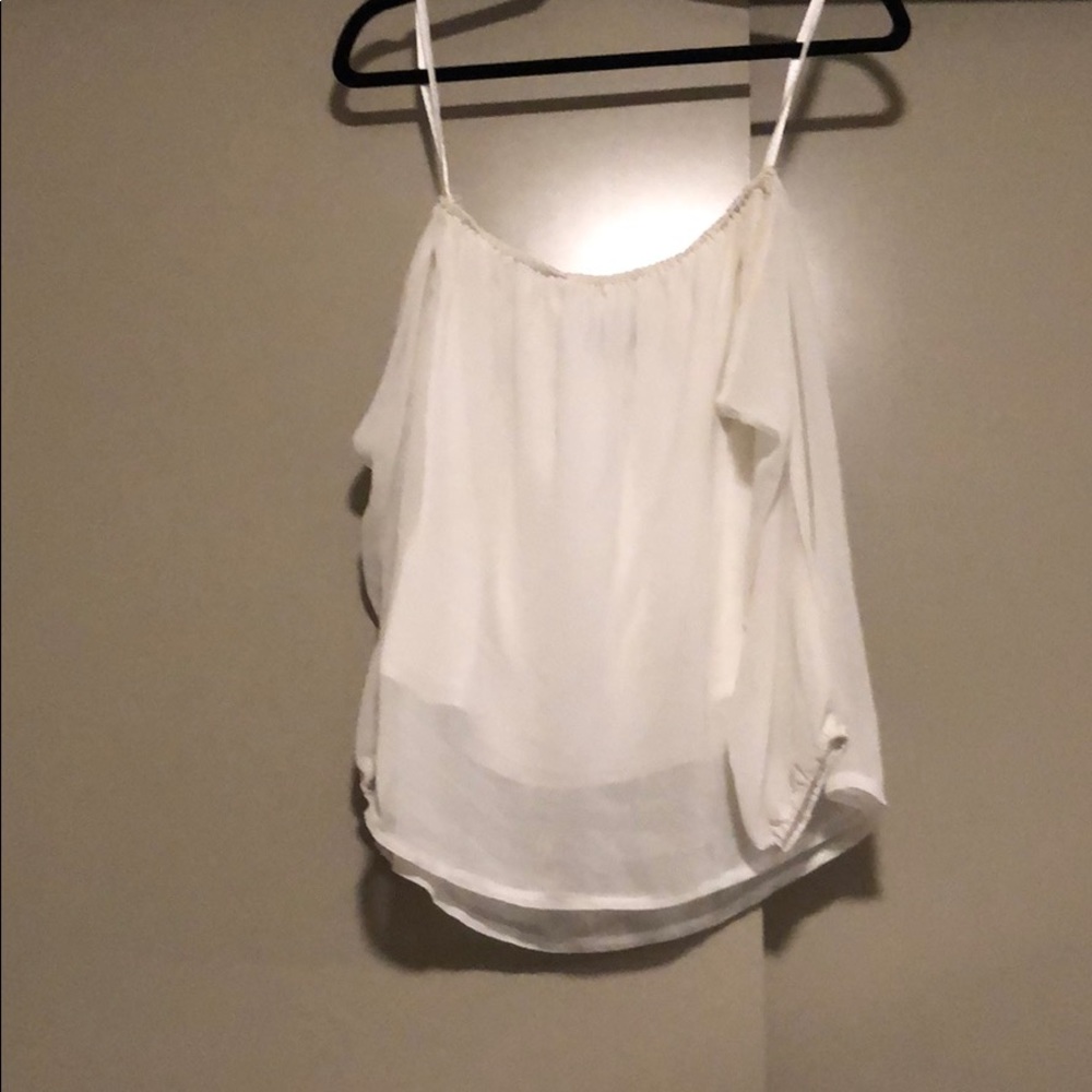 White off the shoulder blouse